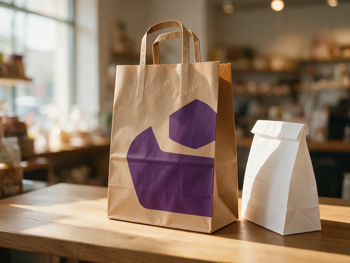 Bedrukte papieren tassen met eigen logo voor take-away