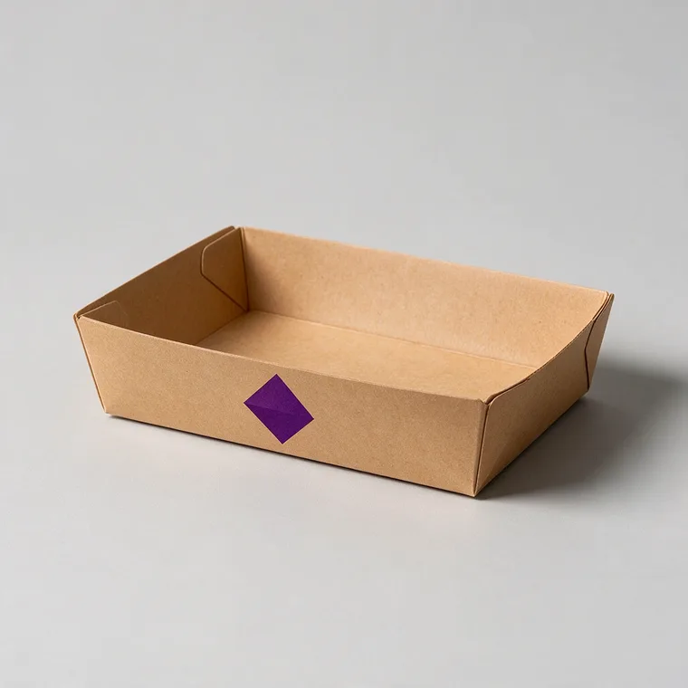 Bedrukte kartonnen tray met je eigen logo