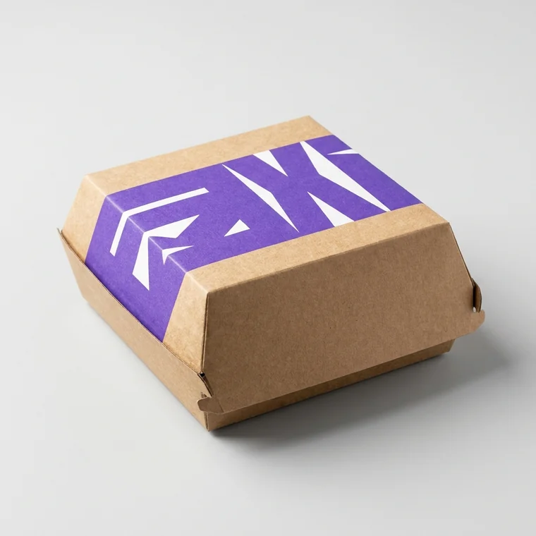 Printed wrap box with your own logo