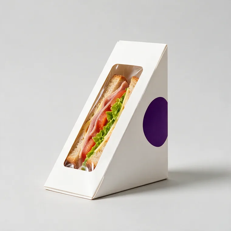 Bedrukte sandwichdoos met je eigen logo